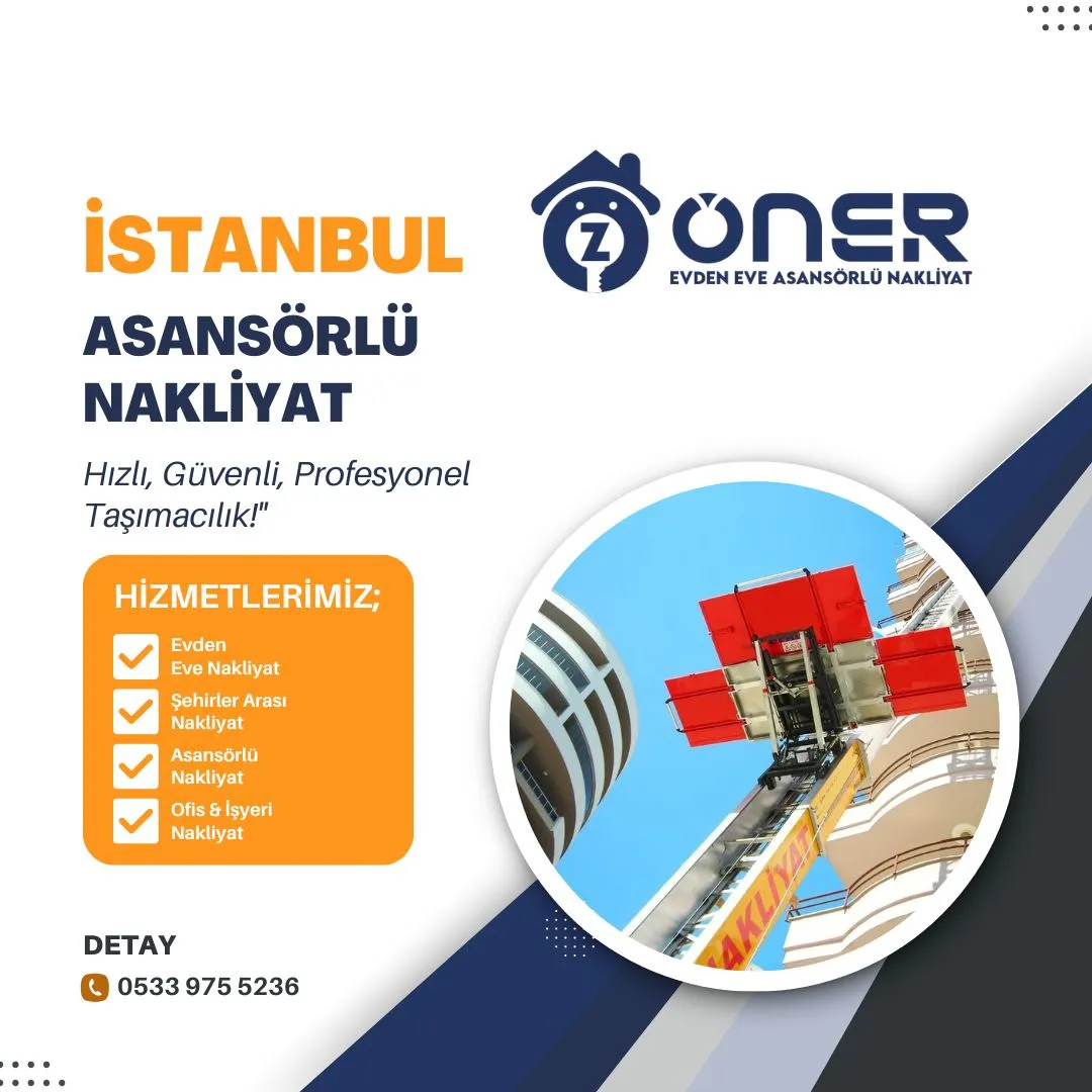 İstanbul Asansörlü Nakliyat
