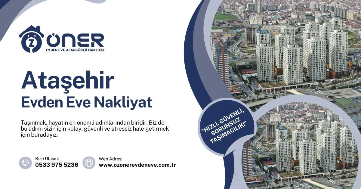 Ataşehir Evden Eve Nakliyat